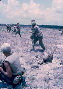 1 3rd platoon sweeping area out side Bien Hua wire